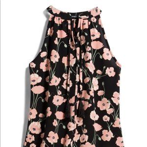 Lemon Tart Blakemore Split Neck Top NWT